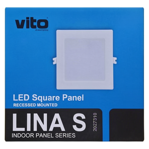 Panneau LED encastré carré 12W 6000K Lumière froide - Product Image 3