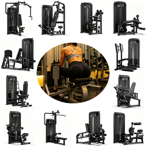 Máquina de Selección de Carga por Pin para Entrenamiento de Fuerza y Culturismo, Equipo de Gimnasio Metálico Multifunción Ajustable WD-F2000 - Product Image 1