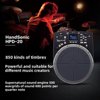 Roland HPD-20 Handpan électronique, pad de percussion électronique, 850 sons de batterie intégrés, 200 kits, 3 zones indépendantes