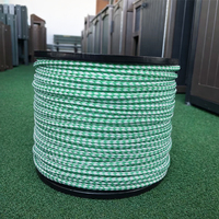 Prêt à expédier Corde en polyéthylène tressée creuse de 1/4 po 1000 pieds Corde en PE toutes saisons Premium Multi-usages Ligne de sécurité
