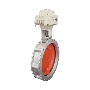 Válvula de aluminio V1fs V2fs 304 DN100-DN600 motorizada AC22V con doble o simple brida para polvo D016010003005D-02 - Product Image 2