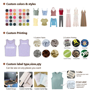 Custom Summer Women's Clothing 2026 <strong>Best</strong>-Selling Style Camisole <strong>Built</strong>-In <strong>Bra</strong> Crop Top Scoop Neck Fast Sampling Bulk Production - Product Image 5