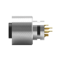 Connecteur étanche M12 à code A, 12 broches, IP67, moulé avec câble, 30V 1.5A