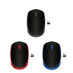 Logitech M171 무선 마우스 1000 인치 당 점 게이머 휴대용 2.4GHz USB 무선 마우스