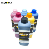 1000ml, bonne qualité, sans odeur, encre à solvant écologique, impression 6 couleurs pour tête d'impression epson, xp600, dx5, dx7