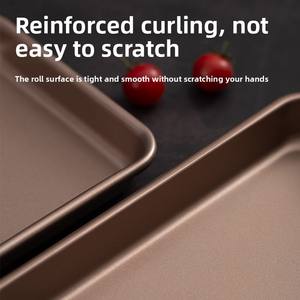 Herramienta para hornear horno antiadherente personalizable molde de pastel de tiramisú antiguo para galletas pan <span class=keywords><strong>Pizza</strong></span> cocina casera-Utensilios para hornear sartén cuadrada - Product Image 3