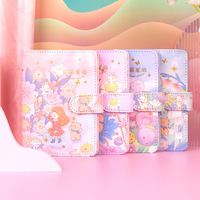 Carnet de notes magnétique de dessin animé, Journal intime, école, bureau, papeterie, carnet à couverture rigide pour fille
