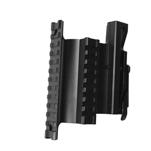 Base de Soporte de Bloqueo Rápido G0049, Aluminio Negro Mate, 250g, Accesorio de Extensión de Lámpara de Doble Capa, Juego Completo de Herrajes - Product Image 5