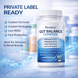 Cápsulas Probióticas y Postbióticas GLP-1, Suplemento GLP Balance, Apoyo <span class=keywords><strong>para</strong></span> <span class=keywords><strong>la</strong></span> Salud <span class=keywords><strong>Intestinal</strong></span>, Marca Privada OEM - Product Image 5