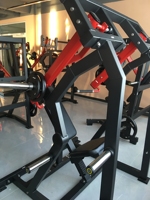 Utilisation commerciale plaque chargée musculation Fitness Machine PUSH SHOULDER TRAINER pour la musculation