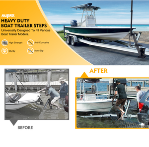 שאיפה כבדה סירה צעדים קרוון עם ידית התקנה קלה אוניברסלית מתאימה עבור לשון צעד לשון - Product Image 5