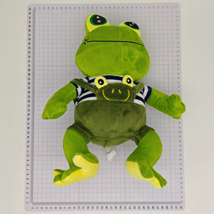 Nuevo y popular juguete de peluche transfronterizo: Muñeco de pareja de ranas, almohada, regalo de Pascua, de poliéster y algodón PP, lindo y lavable. - Product Image 3