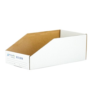 Tùy Chỉnh Sóng Hiển Thị Hộp Countertop Tông Bin Cho Bán Lẻ Lưu Trữ Thuốc Bổ Sung Tổ Chức Bao Bì - Product Image 1