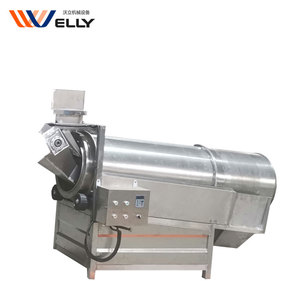 Small Business Nut Snack Seasoning Coating Peanut Coffee Bean Flavoring Corn Puff Crawfish Seasoning Machine <strong>for</strong> <strong>Factory</strong> <strong>Use</strong> - Product Image 4