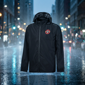 Chaqueta de lluvia de talla grande para hombre de diseño personalizado, abrigo deportivo y para exteriores de alta calidad, abrigo de piel de vaca tejido de Otoño de piel de oveja transpirable - Product Image 3