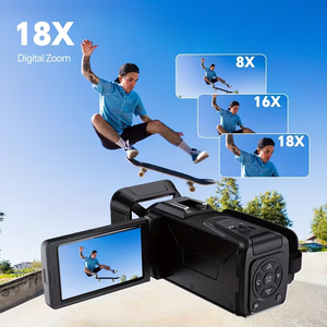 Videocamera Digitale WiFi 4K <span class=keywords><strong>Super</strong></span> 2026, Fotocamera 4K 64MP con Immagine ad Alta Definizione, Schermo da 3 Pollici 270° °   Fotocamera con Schermo Rotante e Zoom Digitale 50x - Product Image 6