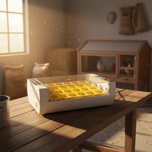 Incubateur et éclosoir automatique HHD pour 24 œufs de volaille, canard, oie, poulet, <span class=keywords><strong>caille</strong></span> et autres oiseaux - Product Image 1