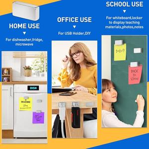 Aimants en néodyme rectangulaires longs <span class=keywords><strong>et</strong></span> plats à haute résistance à la compression avec revêtement en nickel - Product Image 5