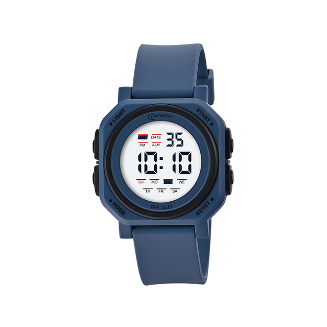 Lady Fashion Casual Watches Boy Digital Electronic Wristwatch Women Youth Alarm Chime Luminous Time Student Daily Hour Child
