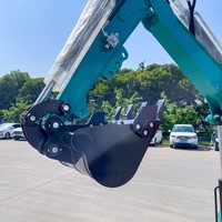 Excavadora de 2.5 Toneladas Específica para Jardinería con Orugas Telescópicas sin Cola - Máquina de Movimiento de Tierras Fácil de Operar