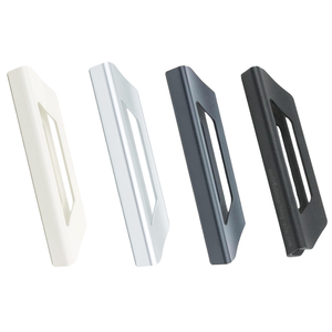 Poignée de porte en verre néerlandaise de 10 mm, poignées de porte en aluminium, poignée coulissante pour porte en verre, poignée pour véranda extérieure - Product Image 3