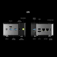 GMKtec M8 AMD R5 Pro 6650H Mini PC 6-core 12-thread 16GB LPDDR5 1TB SSD Gaming Computer Portable Desktop Workstation Mini Host