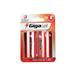 סוללת אבץ 1.5 וולט סופר חזקה R20 גודל D UM1 סוללה לצעצועים לכלי עבודה חשמליים ושלט רחוק - Product Image 4