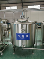 Ligne de production entièrement automatique de confiture et de yaourt, machines de transformation alimentaire industrielles, capacité de 50 à 5000 L par heure