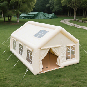 Tente de camping gonflable luxueuse et confortable, tissu Oxford de haute qualité, grand espace pour les aventures en famille en plein air - Product Image 2