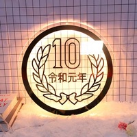 Enseigne néon LED personnalisée en acrylique étanche, livraison rapide, sans MOQ, avec logo personnalisé pour bar, café, boutique, décoration murale extérieure