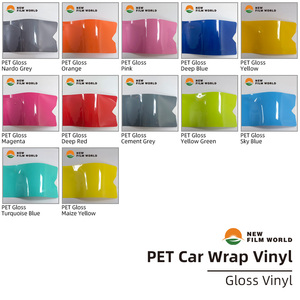 Film de protection de voiture PET Gloss <span class=keywords><strong>Nardo</strong></span> Grey de haute qualité, brillant/mat, autocollants pour film de protection de voiture brillant, vinyle - Product Image 3