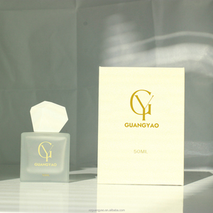 Оптовая продажа, хорошее качество, индивидуальная цветная пустая 50 мл матовая стеклянная бутылка для духов с пластиковой крышкой - Product Image 2