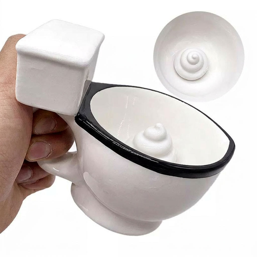 Anpassbare Keramik-Porzellan-Toiletten-Scherz-Tasse für Kaffee, Tee, Milch, Eiscreme, Lustiges Kack-Design, Geschenk, Modernes Design, Ohne Zubehör| Alibaba.com