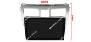 Mekede Android 11 8core DSP 2.5D IPS écran vidéo de voiture pour <span class=keywords><strong>Toyota</strong></span> Vios <span class=keywords><strong>Yaris</strong></span> <span class=keywords><strong>2007</strong></span>-2012 6 + 128GB 4G LTE WIFI GPS stéréo RDS AM FM - Product Image 2