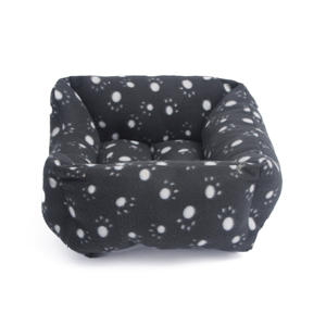 أسرة الكلاب المصممة عالية الجودة مع ميزات فريدة من نوعها من مادة الفانيلا بنمط الحيوانات الصلبة للقطط راحة المثلى للحيوانات الأليفة - Product Image 3