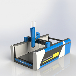 Giảm giá 4 trục <span class=keywords><strong>CNC</strong></span> <span class=keywords><strong>Router</strong></span> Máy <span class=keywords><strong>3D</strong></span> gỗ Acrylic nhựa chế biến gỗ khắc máy với Swing Head 180 độ - Product Image 3