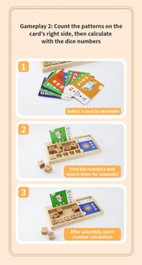 Gioco di conteggio delle parole in italiano XR 2026, Giocattolo in legno per l'abbinamento delle lettere, Puzzle Montessori per l'apprendimento dell'alfabeto e l'educazione. - Product Image 6