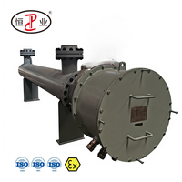 Chauffe-huile thermique industriel antidéflagrant 400 kW pour la polymérisation de résines et la chauffe des réacteurs de produits chimiques fins