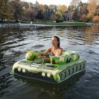 Pistolet à eau gonflable en PVC camouflage pour piscine, jouet aquatique de combat extérieur, idéal pour la maison, les centres de villégiature, les hôtels, la plage, le lac, les fêtes à la piscine