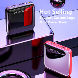 Power Bank Portatile Ultra Sottile <span class=keywords><strong>Mini</strong></span> 5000mAh con Display LED, Doppia Uscita USB, Ingresso Micro USB, Logo Personalizzabile 10000mAh - Product Image 5