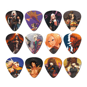 Juego de Púas de Guitarra ABS Transfronterizas, Paquete de 12 Piezas, Diseño de <span class=keywords><strong>Anime</strong></span>, Accesorios para Instrumentos Musicales - Product Image 5