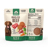 Sac à nourriture pour chien réutilisable, étanche, hermétique, pour l'industrie de l'alimentation animale