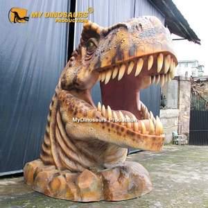 Accesorios de Mini Golf de Dinosaurios, Cabeza de Dinosaurio de Tamaño Real para <span class=keywords><strong>Entrada</strong></span> - Product Image 3