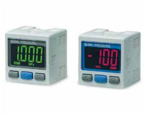 شاشة عرض SMC أصلية من سلسلة ISE30A بلونين من أجل التحكم بالهواء المضغوط الإيجابي - Product Image 2