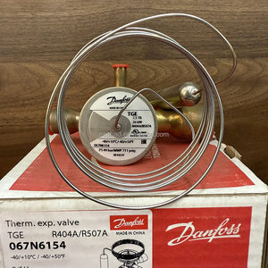Vanne d'expansion thermostatique Danfos TGE 067N6154 R404A/R507A, pièce universelle pour la réfrigération et la climatisation - Product Image 2