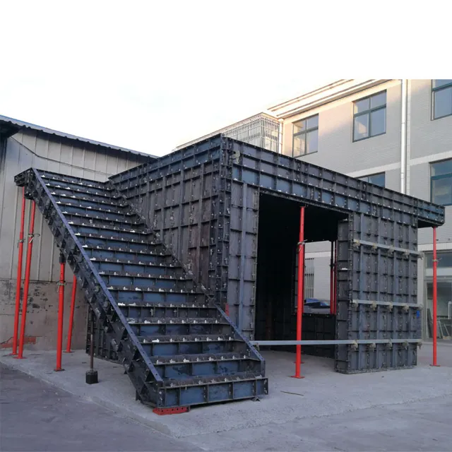 Painel de alumínio para construção, estrutura de suporte modular para sistema de cafeteira, estrutura de parede
