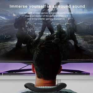 Xách tay linh hoạt có thể sạc lại tay-miễn phí có thể điều chỉnh trọng lượng nhẹ thoải mái mặc cổ cao chất lượng âm thanh loa - Product Image 4