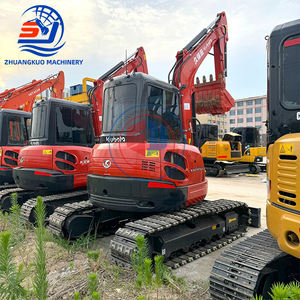 Excavadora Kubota Kx155 usada original de Japón, excavadora de 5,5 toneladas mini con excavadora, maquinaria hidráulica sobre orugas, excavadora Uesd Kubota Kx155 - Product Image 2