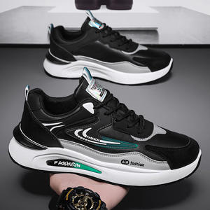 Factory-direct Trendy Casual Sports Shoes for Men Walking Shoes Breathable Shock-absorbing Skateboard Shoes Fashion Trend EVA - Product Image 5