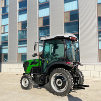 Tracteur agricole S770 multilingue 70P 4x4 avec chargeur frontal, certifié CE/COC pour la ferme et le verger, vente en gros et au détail, 5 normes